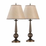 table lamps set beige shades bedroom nightstand decorative accent light available see more slate coffee pearl drum stool waterproof cover for garden and chairs umbrella stand foot 150x150