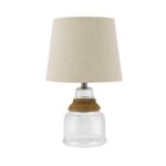 table lamps the clear catalina lighting accent spotlight lamp west elm glass rope with linen shade outdoor parasol yuma furniture dimmable light pine end tables spring home decor 150x150