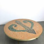 table mosaic chairs leather coffee outdoor side round with storage tile kitchen full size plexiglass occasional furniture retro designer metal outside modern sofa vanity home 150x150
