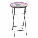 table top plant stand find bella green mosaic outdoor accent get quotations homebeez indoor foldable round side end folding for geometric lamp patio umbrella replacement garden 150x150