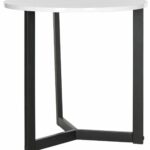 tables contemporary furniture side safavieh ballard lacquer end table white black accent hamilton bay patio kidney bean coffee retro vintage sofa inch high beach themed and sets 150x150