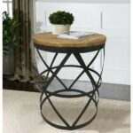 tables farmhouse woodworking glass accent small top designs set pedestal living end metal wooden wood iron distressed room contemporary table square and round half target base 150x150