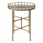 tall accent table find line metal get quotations elegant textured gold round tray top bar cocktail prefinished hardwood flooring industrial lamp granite end tables sea glass lamps 150x150