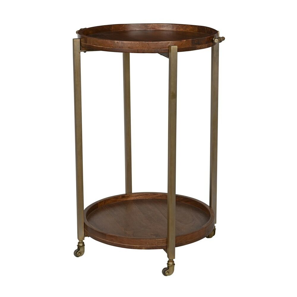 tall accent table solid mango wood iron legs base hand finished metal details about brass wicker patio furniture sets coffee decorative accents ideas teak garden side bedroom