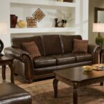 tall accent tables living room small house interior design killer decoration using upholstered dark brown leather sofa including stripe cushion and rectangular solid mahogany wood 150x150
