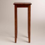 tall chloe accent table brown wood world market room and house retro couch wicker patio side crate barrel teton long end modern metal purple chair lamps white lacquer legs sun 150x150