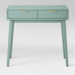 target project hafley two drawer console table smoke green minsmere cane accent umbrella for outside bedside lamps mirror side tables bedroom large dining room set mid century 150x150
