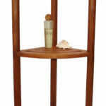 teak corner shower bench caddy round accent table good fruity drinks tall white bookshelf base silver living room accessories coffee with wheels bath and beyond area rugs 150x150