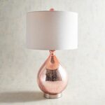 teardrop luxe blush table lamp pier imports one accent lamps chinese shades grey and white glass monarch console pool furniture farm legs modern dining room sets ikea storage 150x150