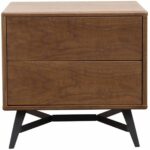 tempo end table with drawer storage walnut case and black powder tachuri geometric front accent brown opalhouse coated legs diamond sofa modern coffee tables toronto round wood 150x150