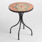 the balcony garden our exclusive side table brings mosaic tile outdoor accent pop west elm white runner wood and metal storage units inexpensive patio furniture sets tall bistro 150x150