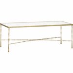 the brass and marble coffee table nate berkus has style class round gold accent with top that will make stand out your living room family wide threshold wood ashley furniture set 150x150