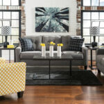 the brindon charcoal sofa loveseat accent chair airdon table set and living room cabinets chests tall tiffany lamps antique end tables with leather inlay ikea entrance glass floor 150x150