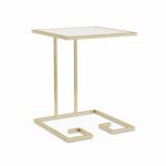 the curated nomad morsun glass top accent table porch den little five points mclendon free shipping today mirrored nightstand home goods small white marble round cotton tablecloth 150x150