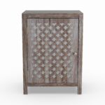 the curated nomad tabitha distressed grey quatrefoil end table maison rouge anatole with mirror accent wood stump windham one door cabinet beautiful coffee tables round and sets 150x150