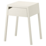 the fantastic amazing ikea white metal nightstand gallery hotxpress cool unpolished small side table with drawer and single fine selje bedside four legs support design ideas 150x150
