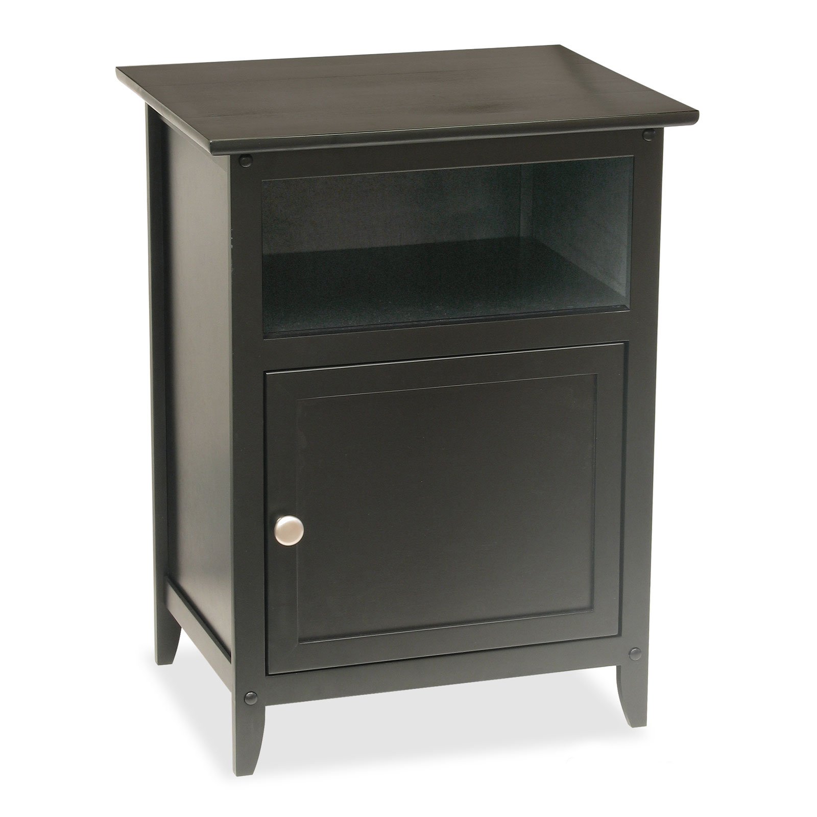 the fantastic unbelievable target locker nightstand ideas hotxpress black painted oak wood which furnished with top storage shelf nightstands appealing small design for colorful