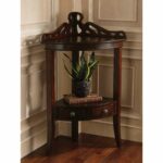the grace corner accent table perfect piece fit elegantly with storage into your entry hall living room bedroom sits flush coastal decor lamps target mirrored side drawer 150x150