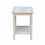 the gray barn moonshine unfinished accent table free shipping solid parawood portman clear end target rugs kitchen chairs small desk chair concrete look skinny foyer cabinet 150x150