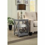 the gray barn pitchfork base end table black products accent grey terence conran furniture round glass top bedside tile and wood floor transition small oak tables nautical pendant 150x150