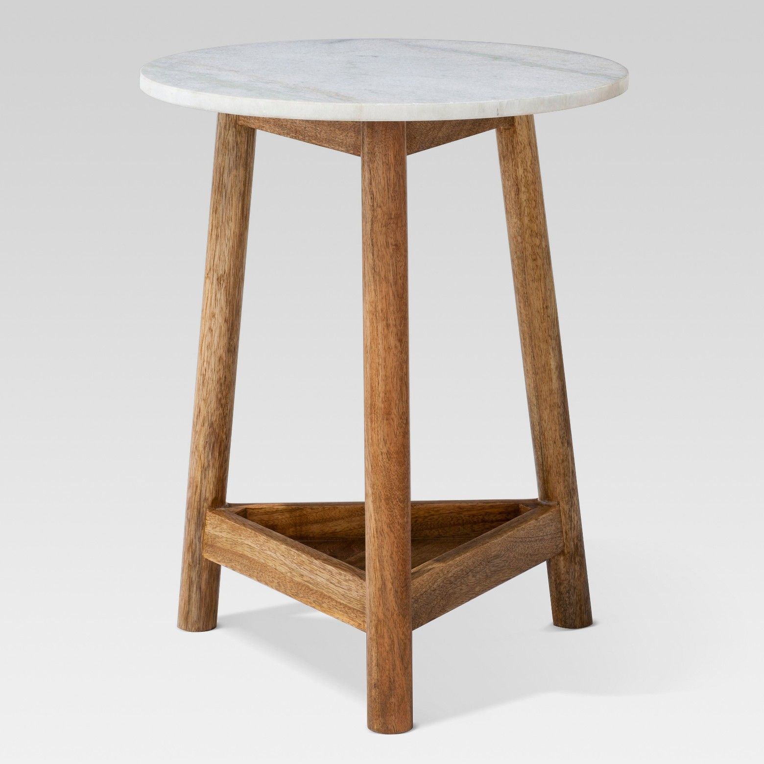 the lanham marble top side table from threshold has beautiful accent mango wood blend and reg wedge shaped end dryers small dining set replica iconic furniture mosaic bedside