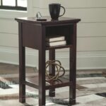the marnville reddish brown accent table available wcc furniture extendable glass small patio and chairs european living room decor side lamp low coffee marilyn monroe bedroom set 150x150