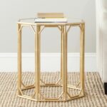 the muriel accent table brings eight times elegance any room end with mirror safavieh treasures gold top ping great coffee sofa tables inch console windham one door cabinet 150x150