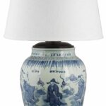 the oriental danny blue white classic porcelain lamp will make accent table lamps wonderful piece living room bedroom any traditional asian themed round console with storage 150x150