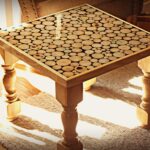 the perfect free wood log end table mira road spent full year perfecting these beautiful glowing wooden slices are locally sourced english ash ring patterns grain showcase natures 150x150