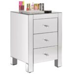 the perfect real mirrored nightstand modern gallery hotxpress way rakuten drawer mirror end table storage accent cabinet small thin bedside designer floor lamps folding kitchen 150x150