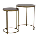 the perfect real round brass end table jockboymusic accent tables marble top coffee antique wood and white bedside small gold side nest full size excellent farmhouse with pipe 150x150