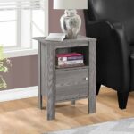 the super real mainstays nightstand end table set mira road monarch specialties accent night stand with storage grey kitchen dining tables houston dark wood room furniture glass 150x150