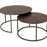 the super round drum end table tures jockboymusic side copper top related brown ancient metal hammered coffee ideas complete living room designs furniture tables dining marble 150x150