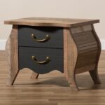 the terrific favorite modern country nightstands idea hotxpress cottage black and oak drawer nightstand baxton studio free shipping today home goods website hammary furniture 150x150