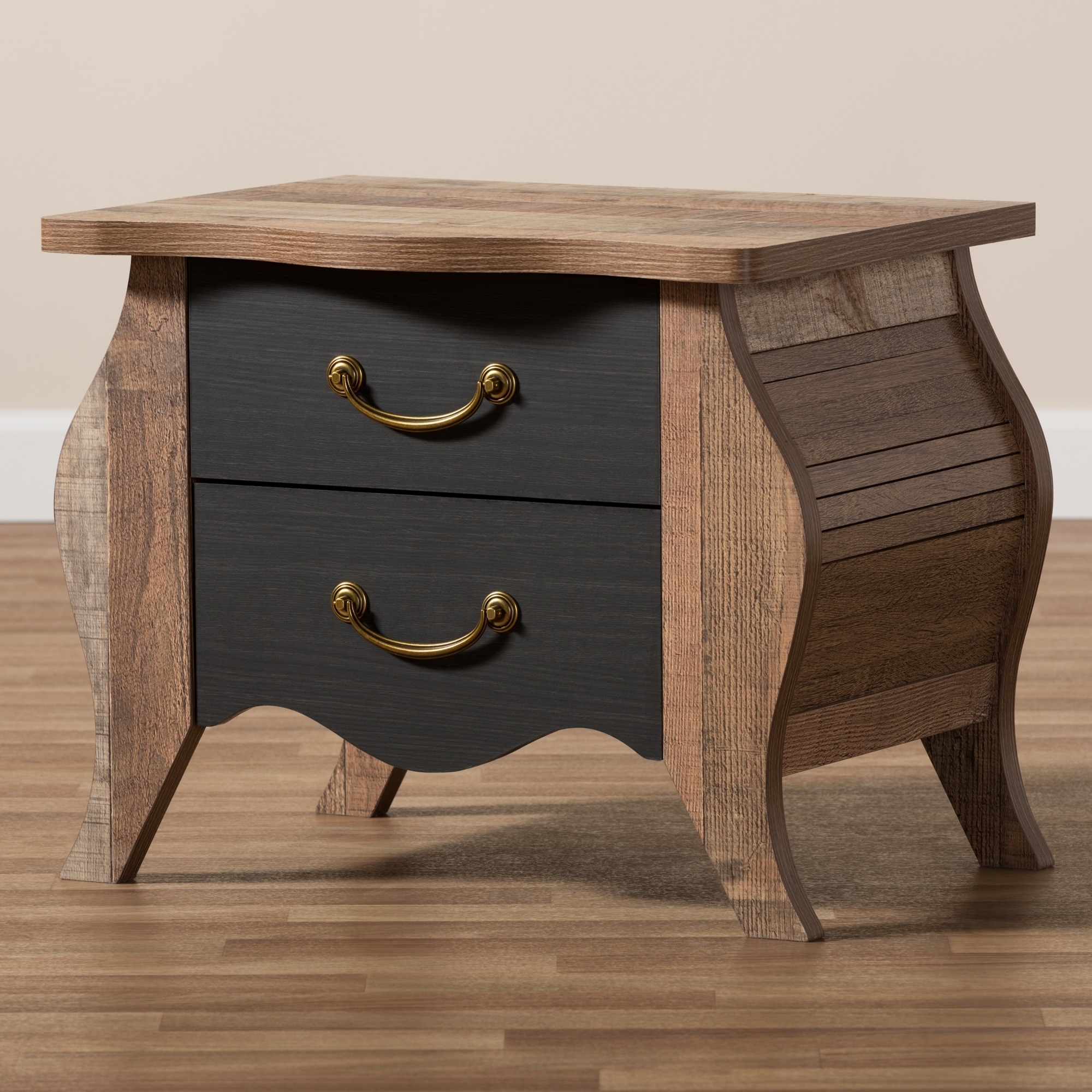 the terrific favorite modern country nightstands idea hotxpress cottage black and oak drawer nightstand baxton studio free shipping today home goods website hammary furniture