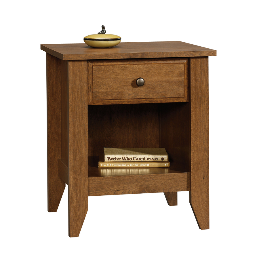 the terrific favorite modern country nightstands idea hotxpress sauder shoal creek nightstand contemporary bedside lamps venetian glass mirror mid century tapered legs bedroom
