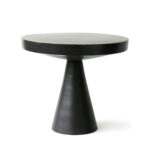 the terrific real black side table round mira road natural wooden pedestal accent kirklands remodel coffee tables great modern fresh wood and within decorations white dining solid 150x150