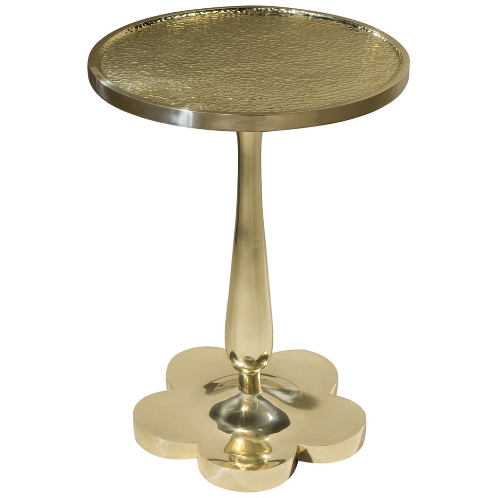 theodore alexander accent tables round metallic jamie drake brass table benjamin rugs furniture pier wicker small swivel chair compact dining set outdoor storage cabinet