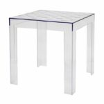 thin clear glass table with base patterned like carpet and acrylic accent attractive triangular feet very fit laying flower vase side metal wood green furniture small solid coffee 150x150