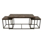 three hands black wood metal accent table set coffee tables target dressers pottery barn griffin hobby lobby garage threshold seal outdoor dining cover yellow side cocktail dog 150x150