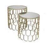 three hands gold accent table set the coffee tables destination lighting coupon nesting living room bronze lamp laptop side blue dining chair design round decor short colorful 150x150