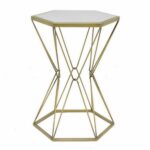 three hands goldtone metal mirror accent table free shipping with today safavieh treasures extra long shower curtain target hobby lobby decorations high top pub and chairs modern 150x150