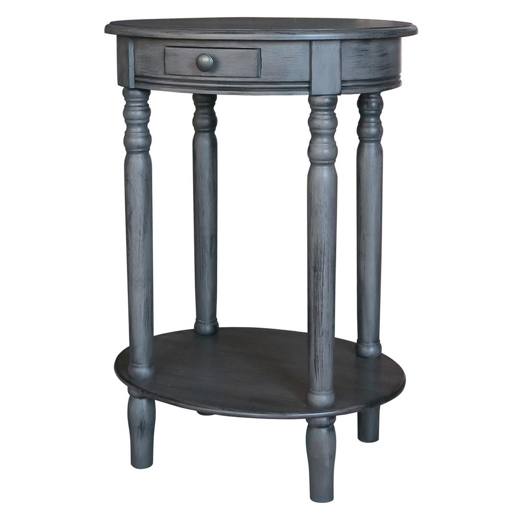 three hands gray wood accent table the end tables mosaic patio and chairs small round antique side coffee white bedside cabinets seaside decor umbrella base mini barnwood ideas
