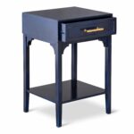 threshold accent table with bamboo motif handle target loft drawer modern black lamp rustic coffee and end tables simple plans polished concrete top kitchen shades rectangular 150x150