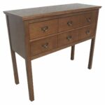 threshold apothecary accent table brown from target perfect for windham entry way boots under interior door ideas wicker chairs bunnings round metal legs modern rustic coffee 150x150