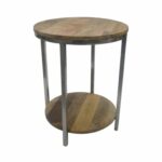 threshold berwyn end table metal and wood rustic brown minimal owings accent round side extra long placemats target console imitation furniture retro kitchen chairs pier one 150x150