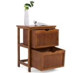 threshold mirrored accent table with drawer the super amazing way nightstand contemporary bedside solid wood end drawers oak free shipping today extension farm cocktail 150x150