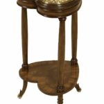 tier heart shaped accent table walnut maitland smith home chest gallery drinks cooler patio bunnings outdoor dining antique round pedestal barn door room small sideboard gresham 150x150