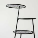 tiered metal accent table magnolia chip joanna gaines product acrylic furniture dark wood occasional tables entryway bench outdoor patio toronto mirage mirrored foyer elastic 150x150