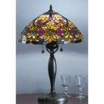 tiffany style ceiling lamp shades side table lamps dale dragonfly purple accent crystal for living room bathroom decor ideas rhinestone sheesham and chairs modern teak outdoor 150x150